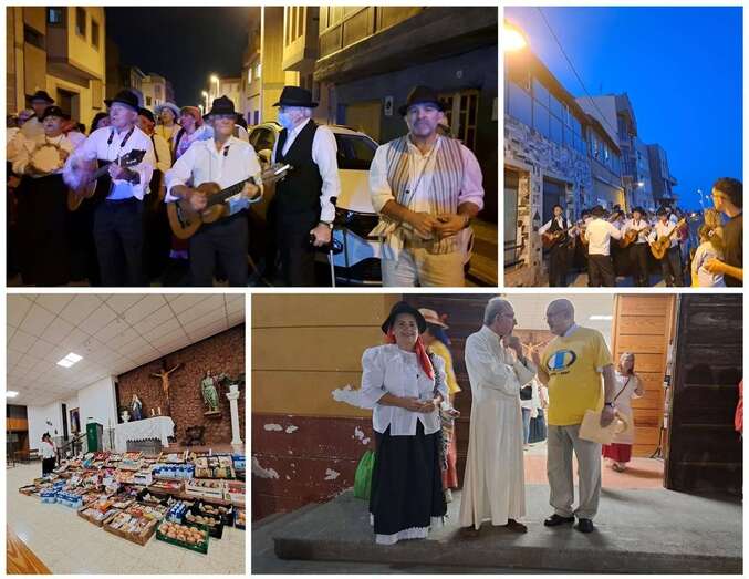 Imágenes de la romería/TA.